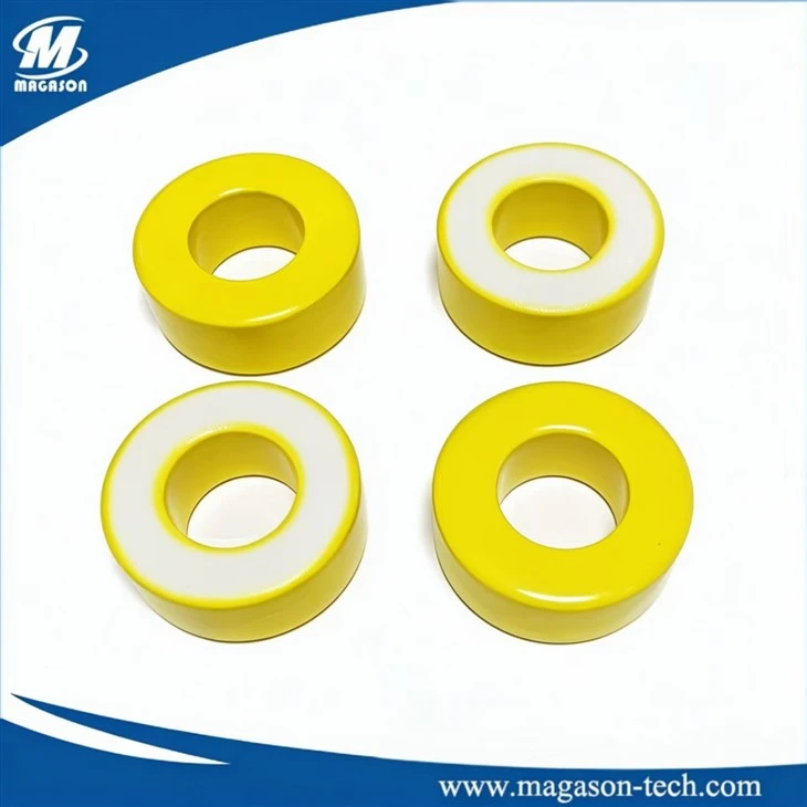 Toroidal Yellow White Iron Core factory