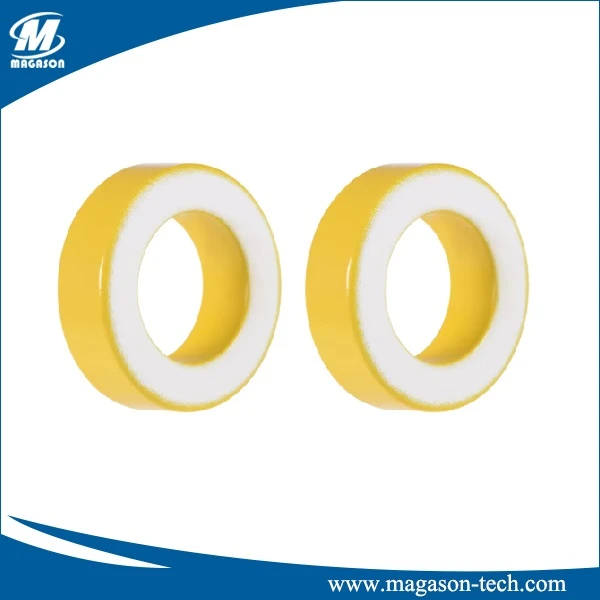 แกนเหล็กสีขาวสีเหลือง Toroidal